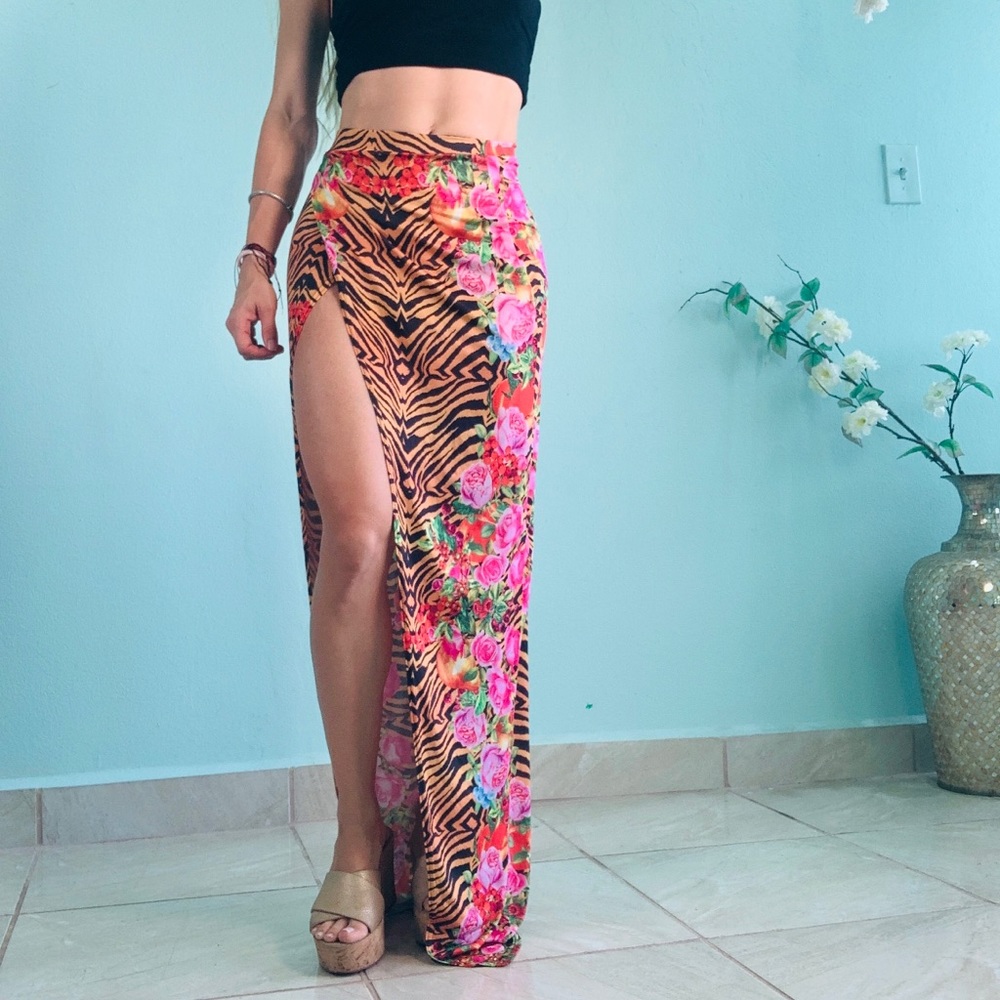 Maxi Skirt with Slit